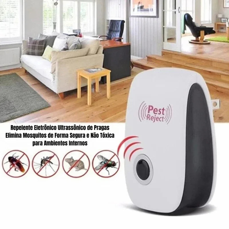 Repelente Ultrassônico de Pragas