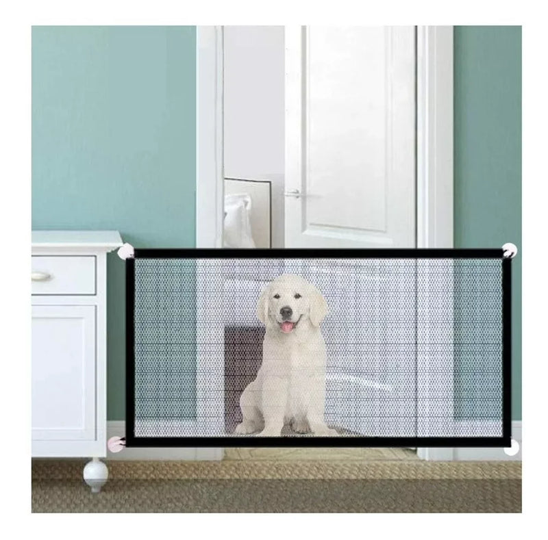 PORTA DE PROTEÇÃO RETRÁTIL PARA CÃES E CRIANÇAS