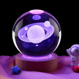 Luminária Bola de Cristal 3D