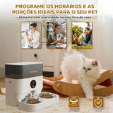 DISPENSADOR AUTOMÁTICO DE RAÇÃO PARA PETS